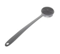 Générique Brosse de Bain en Silicone à Long Manche Corps, Brosse de Multifonctionnelle pour Éliminer la Graisse et Nettoyer la Peau Sèche