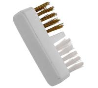 Générique Brosse de Nettoyage en Cuivre Fil de Cuivre et Plastique pour Embout de Perceuse à Ongles pour Usage Salon de Manucure et Nail Art DIY