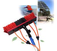 Générique Brosse de Nettoyage pour vitres, Perche télescopique pour Alimentation en Eau Domestique, Brosse rotative pour Panneaux solaires, Brosse de Nettoyage, Perche de Nettoyage de fenêtres de 3 à