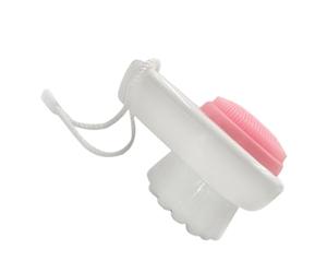 Générique Brosse Exfoliante Visage en Silicone Double Face Prise Confortable et Nettoyage en Profondeur pour Routine de Soin du Visage