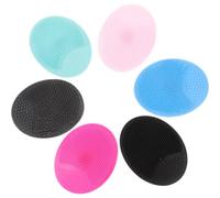 Générique Brosse Faciale en Silicone 6pcs pour Nettoyage Profond et Exfoliation, Brosse Visage Douce pour Femme et Bébé, pour Anniversaire ou Noël