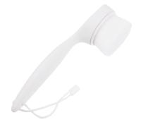 Générique Brosse Faciale Manuelle Douce à Poils Fins Blanche - Outil Exfoliant et Nettoyant en Profondeur des Pores pour Soins du Visage Massage et Élimination des Impuretés - Accessoire