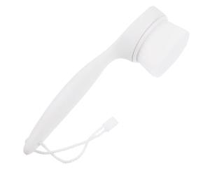 Générique Brosse Manuelle Visage en Plastique Blanc, Brosse Nettoyante Douce pour Peau Sensible, Exfoliation Délicate et Nettoyage Profond du Visage