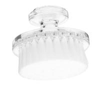 Générique Brosse Nettoyante Visage Blanche Manuelle en PP pour Épiderme Visage, Exfoliant Doux, pour Nettoyer la Peau et Prévenir Points Noirs pour Voyage