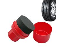 Générique Brosse pour Pneus, Applicateur de Cire et Accessoires de Détail Automobile, Éponge Brosse de Nettoyage pour Lustrage Polissage et Cirage des