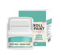 Générique Brosse Roulante De Réparation Du Mur - Peinture À Rouleaux Secs Rapide | Charge Murale Intégrée Blanche Pour Retouches Rapides, Fissures Et Finition Lisse La
