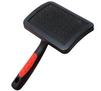 Générique Brosse Slicker pour Chiens - Peigne Ergonomique À Poignée Antidérapante | Brosse à Poils pour Chien - Idéal pour Poils Longs, Chiots, Chats, Bain, Véto, Spa, Extérieur