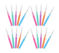 Générique Brossettes Interdentaires Ensemble de 50 en Pp et Acier Inoxydable 304 Ergonomiques pour Nettoyage Dents et Appareils Orthodontiques