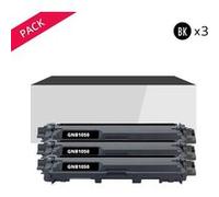 Brother TN1050 Noir - Pack 3 toners