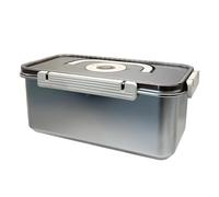 Générique Brotkasten | Auslaufsicherer Edelstahl-Lebensmittelbehälter | Brotaufbewahrungsbox | Für Arbeit, Küche, Outdoor-Partys, Schule, Picknicks, Camping, Wandern Und Klettern
