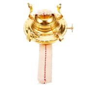 Générique Brûleur pour Lampe à Huile en Métal Régulateur et Accessoires, Compatible Lampes à Pétrole Anciennes pour Éclairage Intérieur et Pendaison de Crémaillère