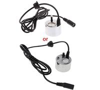 Générique Brumisateur ultrasonique avec lumière LED Rouge 24V | Machine à brouillard pour fontaine d ' eau, brumisateur de fontaine d ' intérieur, humidificateur d ' air, décoration de