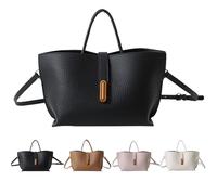 Générique Bucket Bags for Women, Vintage Crossbody Bag Faux Leather Top Handle Tote Bag 2025 Trendy Designer Handbags (A1)