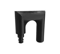 Générique Bucket Hose Holder, Filling Hose Hook, Pipe Support Bracket with Stable Grip, Easy Setup for Cans, Pools, Garden Irrigation, Liquid Filtration, Cleaning, Yard, Lawn, 4.53x4.33x1.18 inches