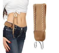 Générique Buckle Free Belt, Elastic Waist Strap, Stretch Adjustable Belt, Comfortable Fit Design, no buckle for jeans pants women men teens unisex casual wear travel outdoor everyday use easy closure