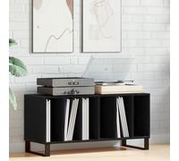 Générique Buffet à Enregistrement Noir Chêne 100x38x48 cm Bois d'ingénierie,Fixations & Meubles de Rangement multimédia,23.3KG-862907