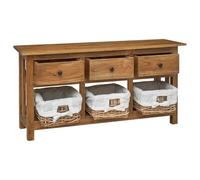 Générique Buffet Bois Acajou Massif 100x30x50 cm