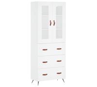 Générique Buffet Haut Blanc Bois d'Ingénierie 180 cm