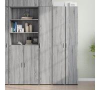 Générique Buffet Haut Sonoma Gris 30x42,5x185 cm Bois d'ingénierie,Meubles,Armoires & Meubles de Rangement,Buffets & bahuts,Gris,36.8 KG,3281397