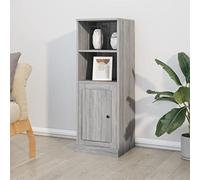 Générique Buffet Haut Sonoma Gris 36x35,5x103,5 cm en Bois d'ingénierie, Armoire de Rangement avec Grand Espace de Stockage, Design Minimaliste et Intemporel, inclut Dispositif de Fixation