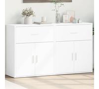 Générique Buffets 2 pcs Blanc 60x31x70 cm Bois d'ingénierie,Armoires & Meubles de Rangement,Buffets & bahuts-3276546