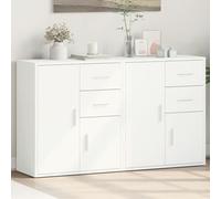 Générique Buffets 2 pcs Blanc 60x31x70 cm Bois d'ingénierie,Buffets & bahuts,43.88KG-3276560
