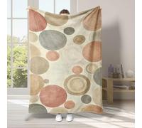 Générique Bulle Jeté de Lit Minimaliste Couverture pour Chien, Blanket en Flanelle Douce et Chaude avec Une Impression 3D Exquise Adaptée à Un Usage Domestique et pour Animaux de Compagnie
