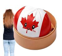 Générique Bun à Presser | Drapeau National réaliste, Mignon et Doux,Multicolore Bun Dumpling Jouet sensoriel Fidget,pour Adolescents Adultes Fans Football Maison École Bureau Voyages