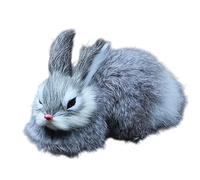 Générique Bunny Animal en Peluche, Adorable décor de Noël, 5.51x3.54x4.33 Pouces Table de Lapin en Peluche, Compagnon de Sommeil Doux pour Le Salon étagère de lit de Chambre à Coucher
