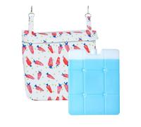 Générique Bunny Cooling Mat, Small Dog Cooling Mat, Chew-Resistant Portable Cold Rug, Washable Summer Relief Pad for Kennel Car Garden Patio Sofa Bedroom Travel Use, 9.45x10.43 inches