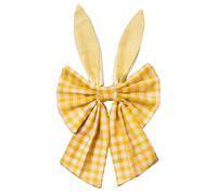 Générique Bunny Ear Easter Bow, Fabric Ribbon Wreath Decoration, Holiday Bows for Home, Party, Door, Wall, Spring Festival Ornament, 20x2x40cm Size, Festive Accent