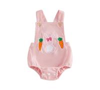 Générique Bunny Onesie for Kids, Easter Rabbit Costume, Soft Comfortable Kids Bunny Clothes with Cute Hood Design for Home Daily Wear Nursery Party Bedroom Travel Photoshoot Shower