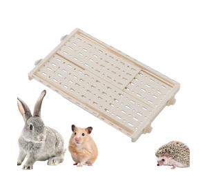 Générique Bunny Playground - 12.6x15.75 in Hamster Enclosure | Retractable Bunny Playground | Cage Accessories Widened Pet Supply for Living Room Squirrels Ferrets Gerbils Standing Lying Down Playing