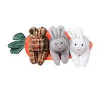 Générique Bunny Plush - Animal en Peluche Amovible, Jouet de Lapin câlin | la décoration Cadeau de Cadeau d'oreiller Mignon de Texture Moelleuse de étreinte