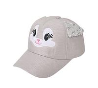 Générique Bunny Soft Baseball Beret Girls Dessin animé Baby Cap Chapeaux Chapeau Sun Eaves Sunhat Boy Kids Hat Melon Hiver (Grey, One Size)