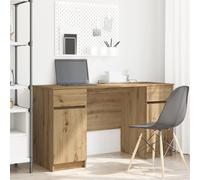 Générique Bureau Artisan Chêne 140x49x76 cm Bois d'ingénierie,Bureaux,44.7KG-3328515