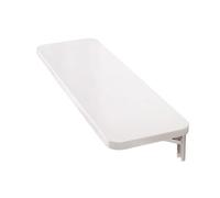 Générique Bureau d'ordinateur Pliant Mural, étagère de Rangement for Le Linge, Forte capacité de Charge et Gain de Place, for Le Salon(White,120x30cm)