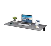 Générique Bureau Flottant for Petits Espaces, Table Pliante De Buanderie avec Supports D'étagère, for Buanderie/Cuisine Domestique(Color1,100x30cm)
