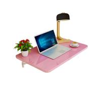 Générique Bureau Pliant Mural, Table déroulante avec Supports en Fer, Bureau Flottant Peu encombrant for Bureau à Domicile, Petit Appartement(Color 3,80x40cm)