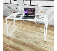 Générique Bureau rectangulaire avec Motif de Carte du Monde,Meubles, Meubles de Bureau, Bureaux, Blanc (Poids 20.4KG)