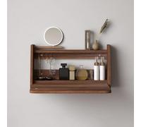 Générique Bureau-Vanity Mural Pliable - Meuble Multifonction Gain de Place pour Petit Espace, Table de Chevet pour Chambre(B,60x32x12.5CM)