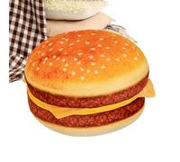 Générique Burger Plush - Hugging Soft Cushion | 15.75x15.75 inch Hamburger Stuffed Pillow | for Kids Boys Girls Family Home Bedroom Couch Sofa Decoration Christmas Birthday