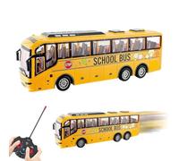 Générique Bus RC Voiture Électrique Échelle 1 30 Modèle Jouet avec Lumières | Petits Véhicules Pour Garçons Maison Appartement Salon Chambre Cour Parc Jardin Anniversaire