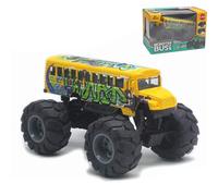 Générique Bus Scolaire Miniature, Grandes Roues, rétrofriction, Alliage | Rétrofriction, portes ouvrantes, détails réalistes, alliage, dimensions compactes, jouet de collection