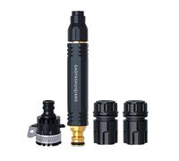 Générique Buse De Tuyau - 15.5x2.4x2.4cm | Pistolet Arrosage | Embout Turbo | Outil Nettoyage 3 Modes sans Fuite | Lance Haute Pression pour Lavage Voiture Et Irrigation Jardin Extérieur