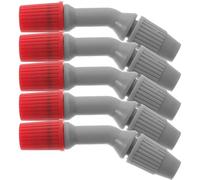 Générique Buse Lot Pulvérisation Plastique Standard de Conique de 5 Pièces | Pièces de Rechange pour Pulvérisateur, Format Portable et Léger, Usage Arrosage des Plantes et Lavage Auto
