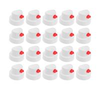 Générique Buses de Pulvérisation Installation Simple Lot de 20 en Pe Blanc Application Polyvalente pour Bombes Aérosols pour Projets de Bricolage et Amélioration Maison