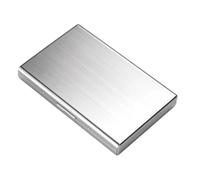 Générique Business Card Case, Stainless Steel Card Holder, Blocking Wallet | Signal Blocking Card Wallet, Slim Business Organizer, Protective Holder for Travel Car Desk Office Women Men Security Money