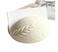 Générique Business Card Display - Dough Bread Shape Holder, Cute Pastry Themed Desktop Stand with Wide Storage Slot, Creative Desktop Organizer, Ideal for Bakery Counter and Meeting Room Tables