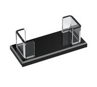 Générique Business Card Holder Display, Name Card Stand, Acrylic Organizer, Clear Design, Multi-Slot Layout, Stable Base, Professional Look, Perfect for Trade Show, Seminar, Reception, Event, Office